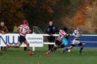 Tynedale's Dan Rundle scores agiainst Rosslyn Park  at Tynedale Park, Corbridge, Northumberland. Photo: David T. Hewitson/Sports for All Pics